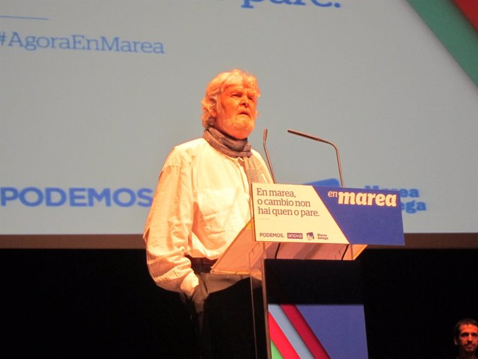 Xosé Manuel Beiras, mitin de cierre de En Marea en Vigo
