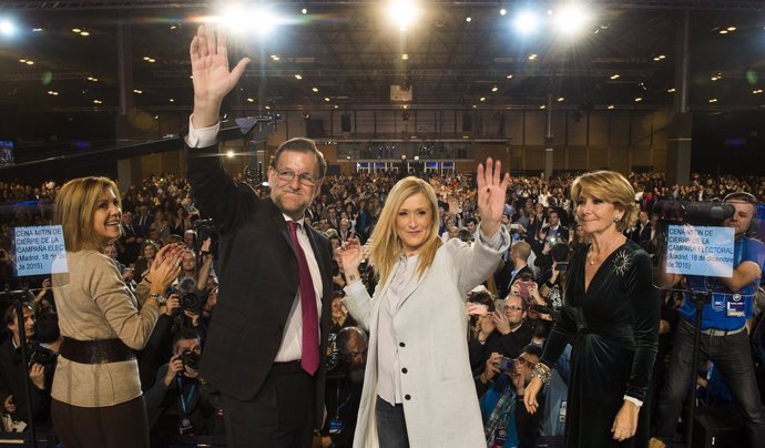 Rajoy, Aguirre y Cifuentes