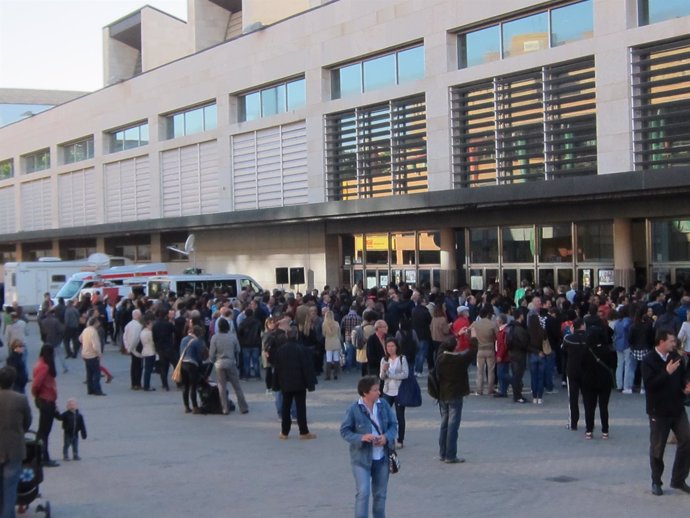 Entrada de la Sala Multiusos del Auditorio.