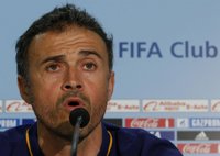 Luis Enrique: "Messi y Neymar tienen que estar al 99% para jugar"