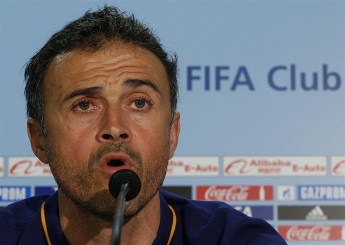 Luis Enrique (Barcelona) en el Mundial de Clubes