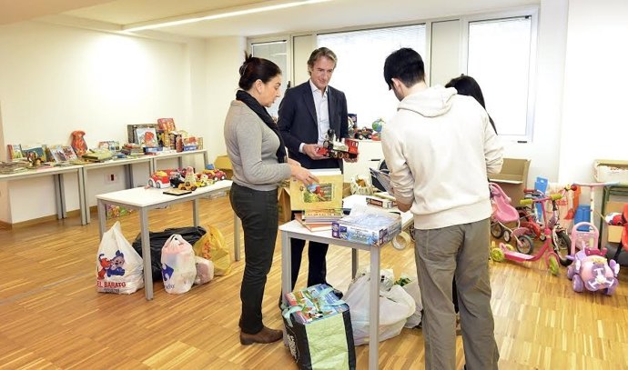 Recogida de juguetes en Santander