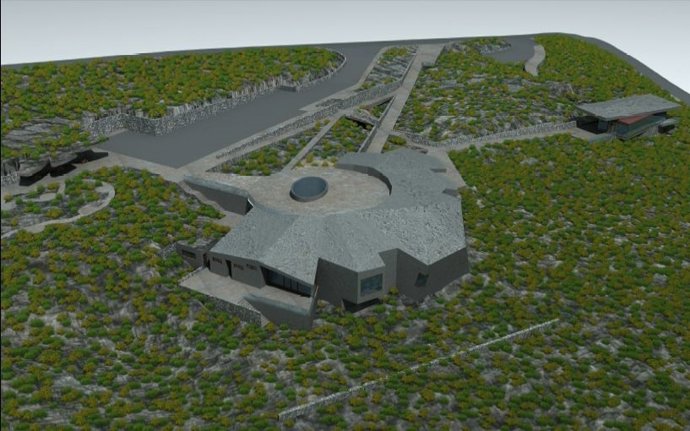Proyecto del Centro de Visitantes del Roque de los Muchachos