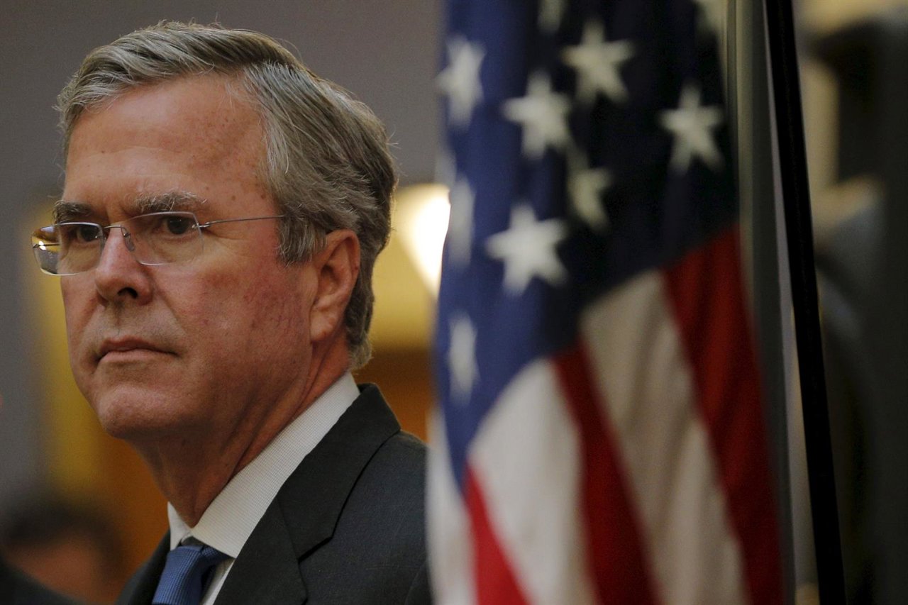 El precandidato a la Presidencia de Estados Unidos, Jeb Bush