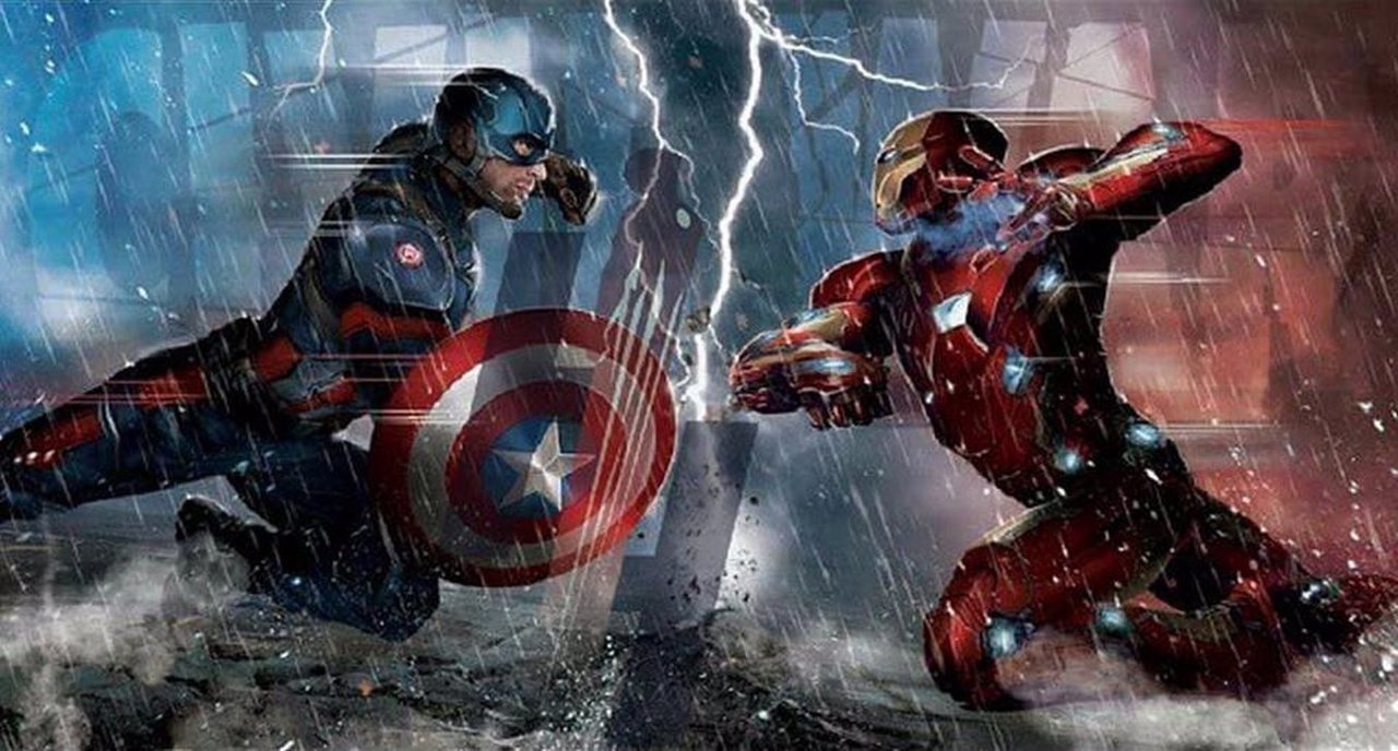 Capitan América contra Iron Man