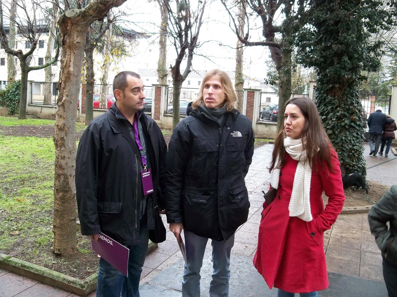 Pablo Fernández ejerce su derecho al voto