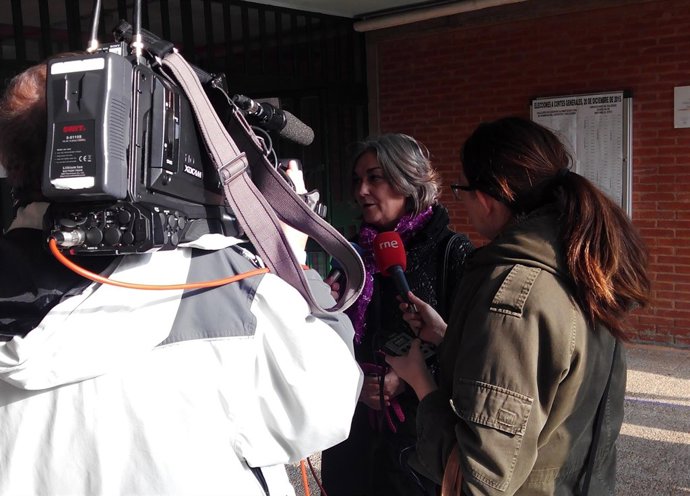 La candidata al Congreso por UPyD María José Hermosilla