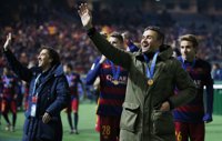 Luis Enrique: "Estos jugadores han demostrado un afán ilimitado por ganar títulos"