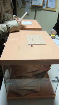 La participación en Aragón a las 14 horas es del 39,41%