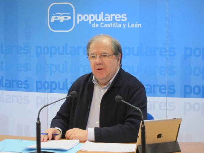 El presidente del PPCyL, Juan Vicente Herrera