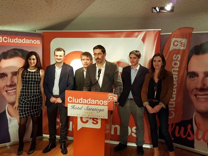 El cabeza de lista de Ciudadanos en Baleares, Ferrnando Navarro