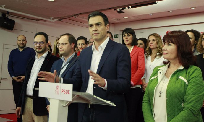 Pedro Sánchez valora el resultado de las elecciones generales