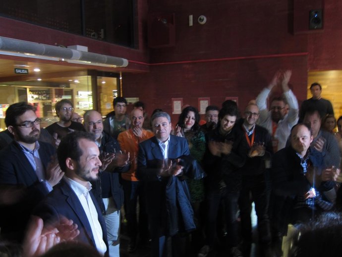 Baena, recibido con aplausos por compañeros de Ciudadanos