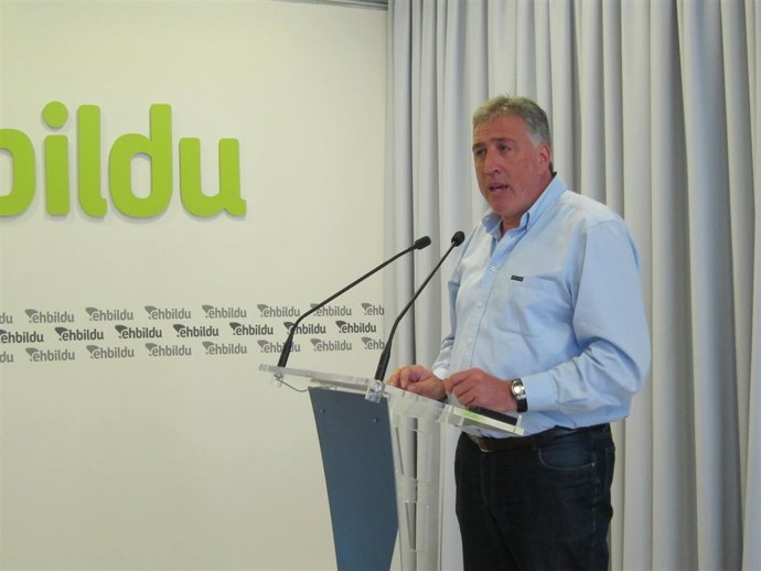 Joseba Asiron, de EH Bildu.