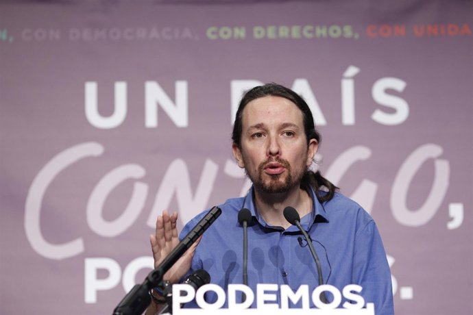 Pablo Iglesias tras las elecciones