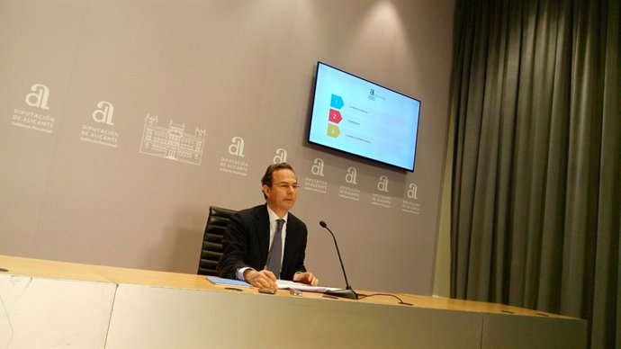 Carlos Castillo ha presentado este lunes las cuentas de la Diputación