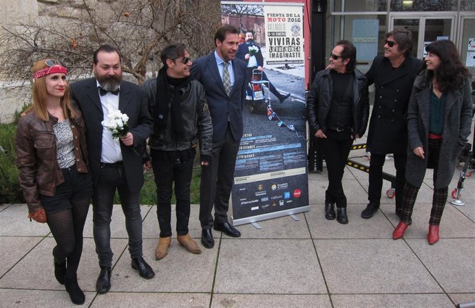 Presentación del cartel y el vídeo promocionales de la Fiesta de la Moto