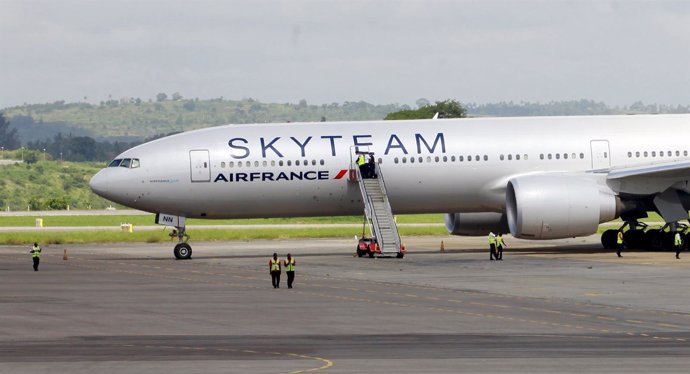 Air France Boeing 777 avión Kenia
