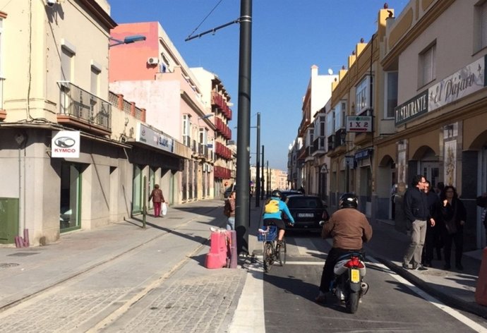 Calle Mendizábal de Chiclana