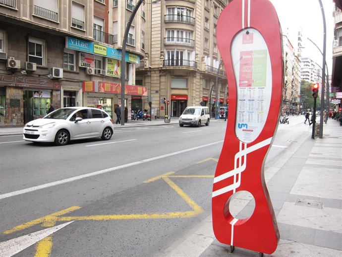Parada de autobús de la Gran Vía