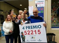 Una administración de la capital reparte 40.000 euros del cuarto premio