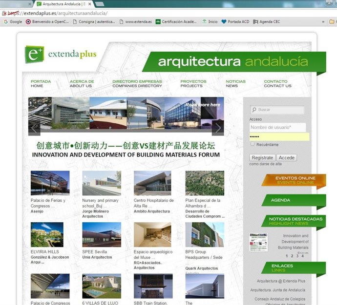 Más de 400 proyectos se promocionan en el portal 'Arquitectura Andalucía'