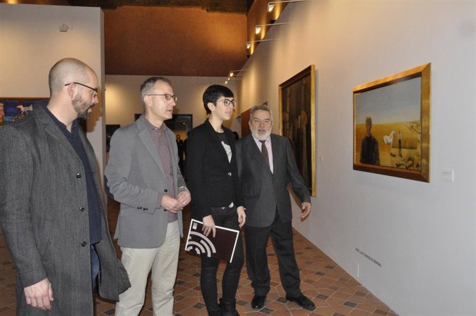 Inauguración de la exposición 'Identidades' en La Aljafería.