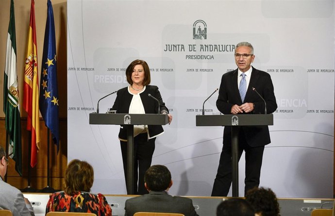 María José Sánchez  Rubio y Miguel Ángel Vázquez