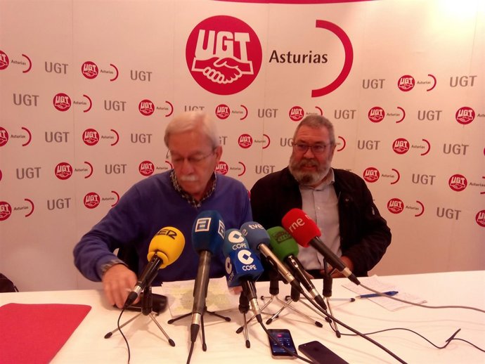 Cándido Méndez y Justo Rodríguez Braga