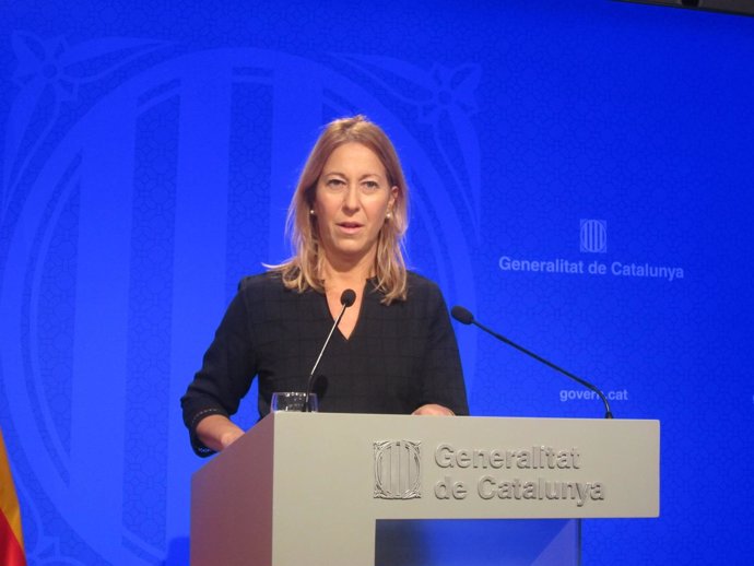 La vicepresidenta y portavoz del Govern, Neus Munté