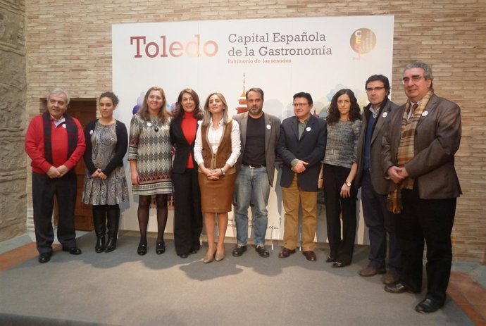 Presentación de la imagen de la capitalidad gastronómica de Toledo