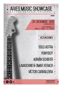 Cartel de la presentación