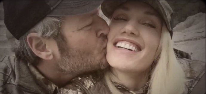 Gwen Stefani y Blake Shelton