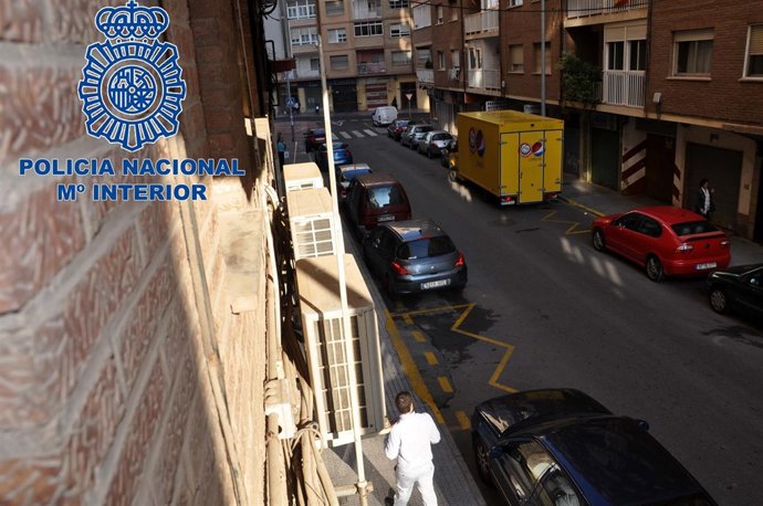 Imagen de la actuación policial