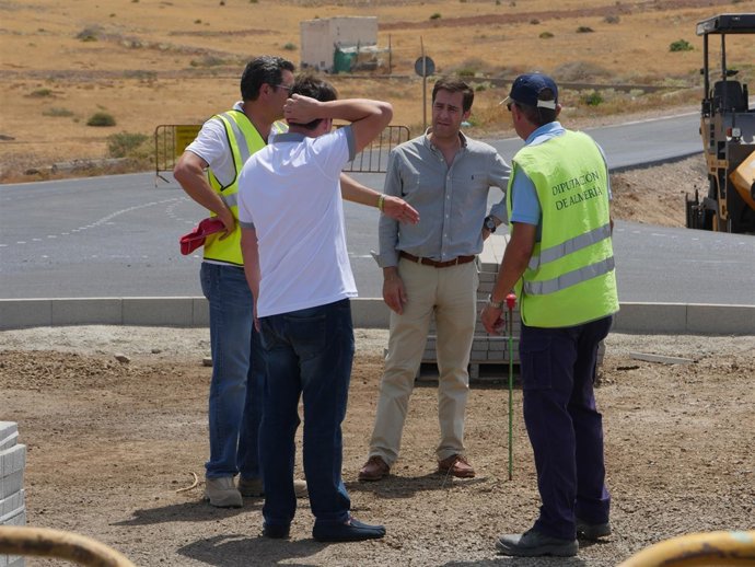 El diputado de Fomento ha visitado en varias ocasiones las obras en carreteras.