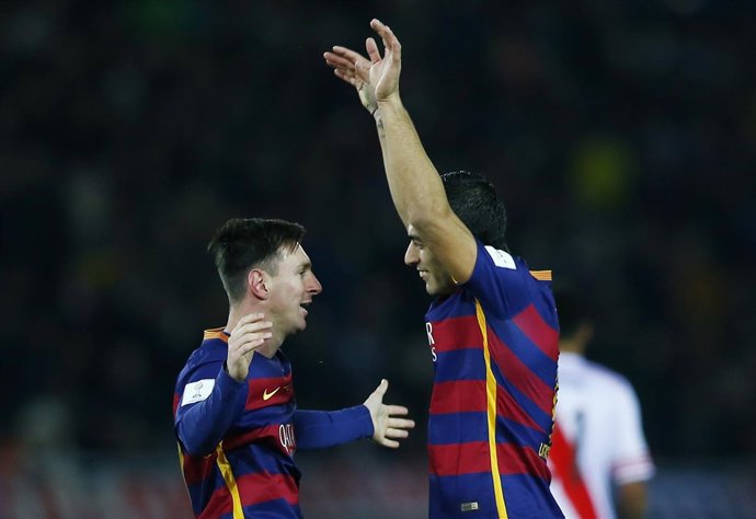Leo Messi Luis Suárez River Plate FC Barcelona Mundial Clubes final