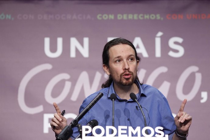 Pablo Iglesias tras las elecciones