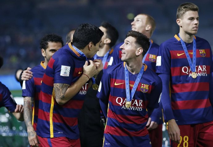 Leo Messi Luis Suárez River Plate FC Barcelona Mundial Clubes