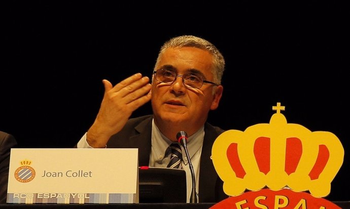 Joan Collet, presidente del Espanyol