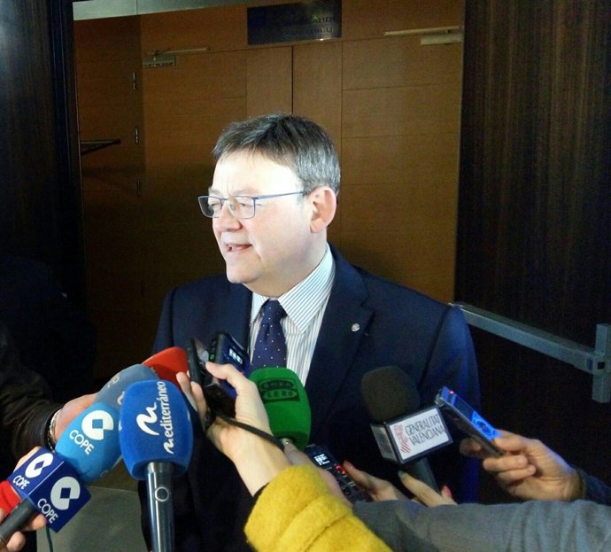 Ximo Puig, este martes en Alicante