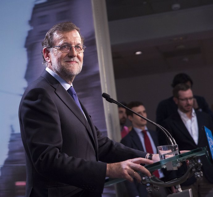 Mariano Rajoy, tras el Comité Ejecutivo Nacional