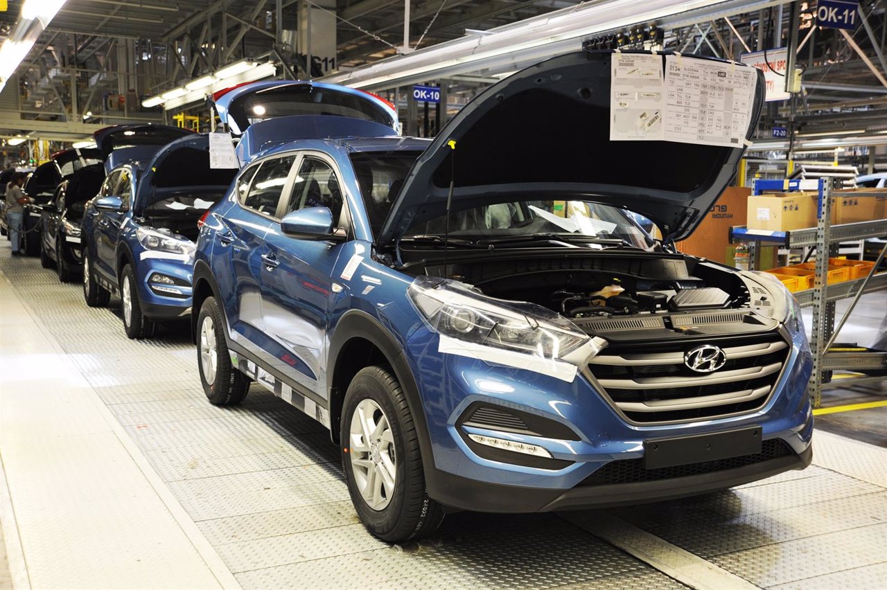 Hyundai Tucson en la planta de Nosovice (República Checa)