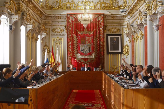 Pleno ordinario del Ayuntamiento de Las Palmas de Gran Canaria