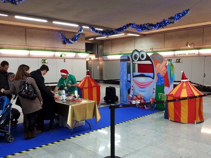 Nota Prensa: Metro De Sevilla Celebra La Navidad Con Un Programa Delúdicas Y Sol