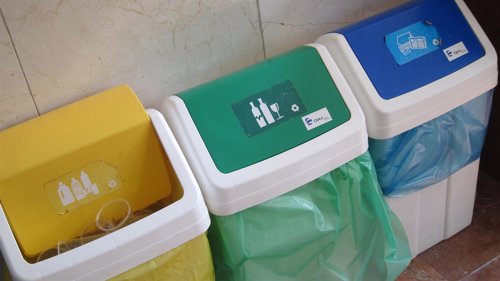 Recogida selectiva de residuos en el Ayuntamiento de Barcelona