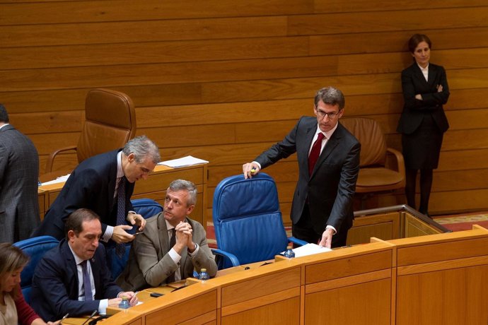 O presidente da Xunta, Alberto Núñez Feijóo, asistirá ao Pleno da Cámara galega 