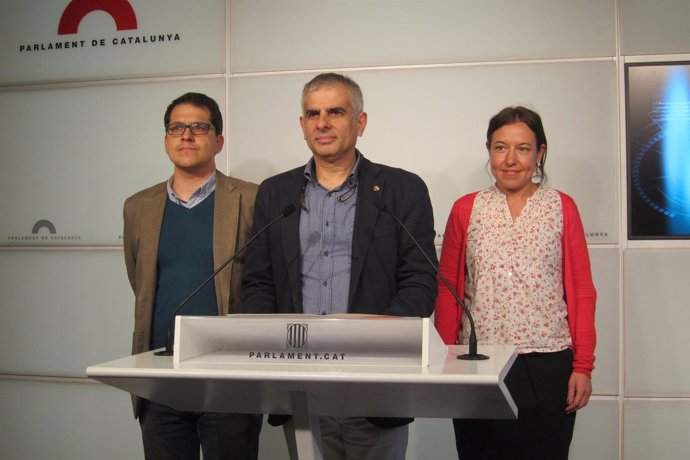 José María Espejo-Saavedra, Carlos Carrizosa y Marina Bravo, de C's 