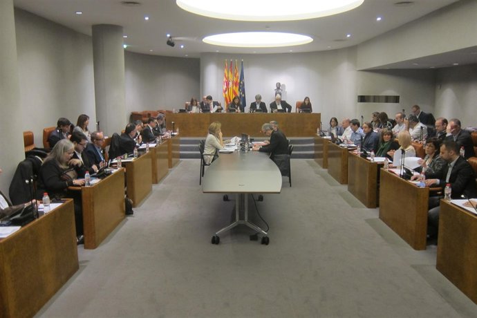 Pleno de la Diputación de Barcelona