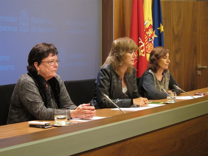 María José Beaumont, Ana Ollo y Ana Herrera.