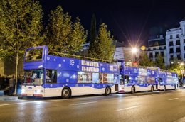 Autobuses de Navidad